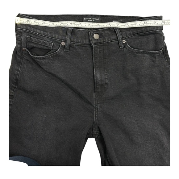 Banana Republic Black Straight Leg Jeans - Picture 4 of 5